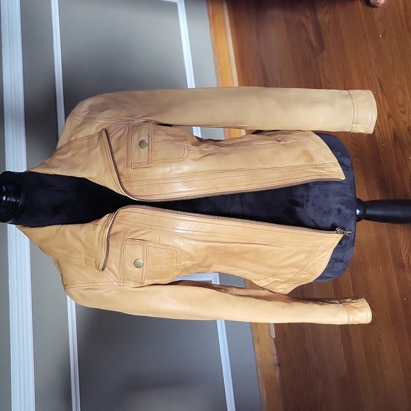 Black Rivet Jackets & Blazers - Black Rivet Leather Jacket
